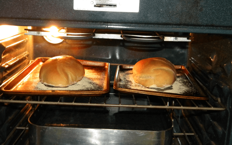 temperatures to bake bread