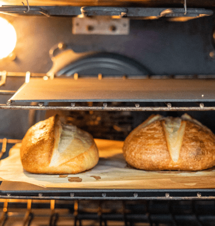 proof dough in oven