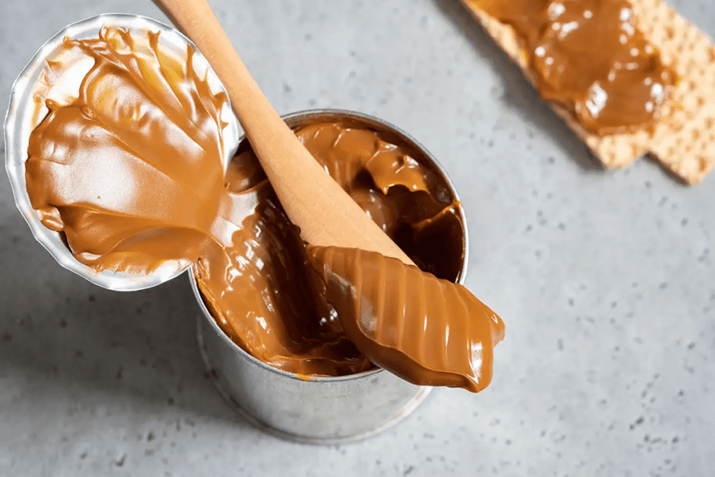 Condensed Milk Into Caramel